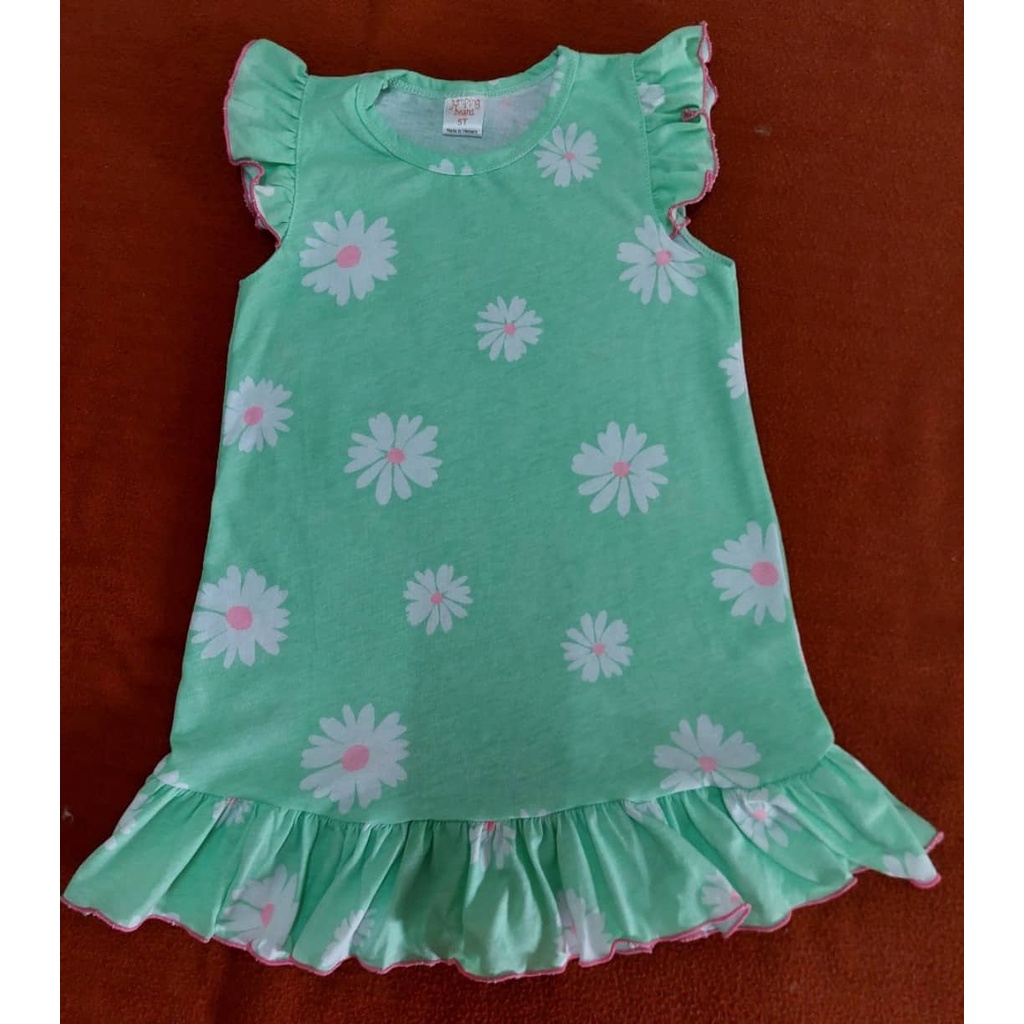 ĐẦM THUN COTTON CÁNH TIÊN, CÓ SIZE LỚN GIÁ RẺ CHO BÉ