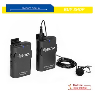 Micro không dây dành cho điện thoại, máy ảnh boya by-wm4 mark ii