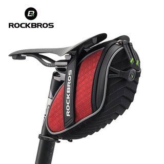 RockBros Túi yên xe đạp Vỏ 3D Túi yên xe phía sau Túi chống mưa phản quang Túi đi xe đạp phù hợp với Xe đạp gấp Dahon JAVA