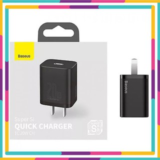 Sạc nhanh iphone ip11/12 20w baseus super si quick charger