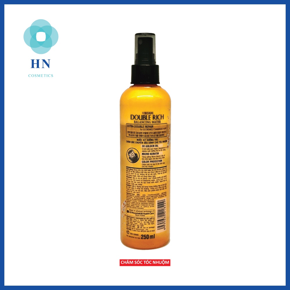 Nước xịt dưỡng tóc Double Rich 250ml