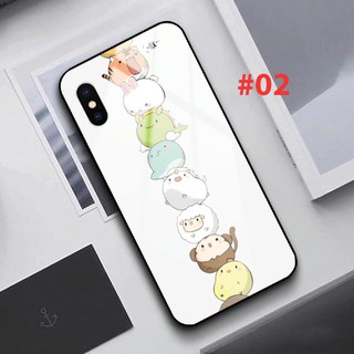 Ốp lưng kính Samsung Galaxy Note 8 Note 9 Note 10 Note 10 Plus in hình CUTE