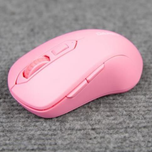 Chuột Không Dây DAREU LM115 PINK - Chuột Máy Tính Màu Hồng Dễ Thương