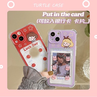 Ốp lưng iphone ốp Điện Thoại Họa Tiết Hoạt Hình Cô Gái Dễ Thương Cho iPhone 14 13 12 11 PROMAX XS XR XSMAX SE2020 6 7 8