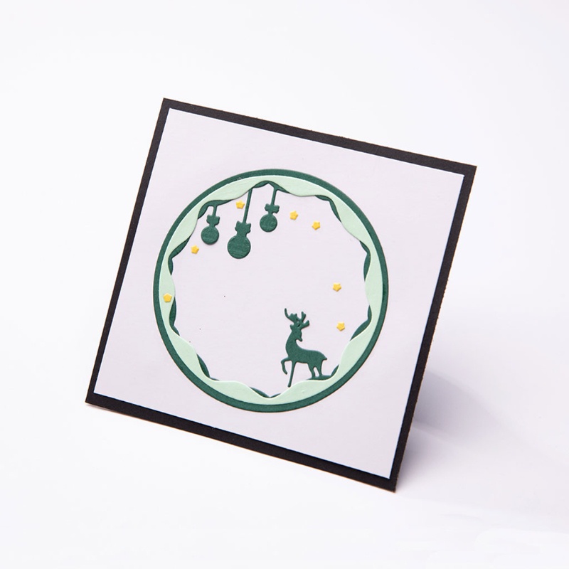 Khuôn Cắt Giấy Làm Từ Kim Loại Hình Chủ Đề Halloween Trang Trí Scrapbook Thẻ