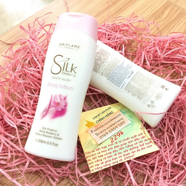 Sữa dưỡng thể Silk Beauty White
