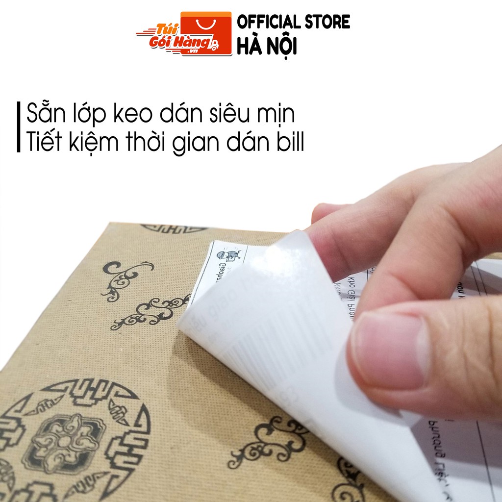 Giấy In Nhiệt Tự Dính Dạng Tập 500 Tờ In Đơn Shopee TMĐT CÓ SẴN LỚP DÁN