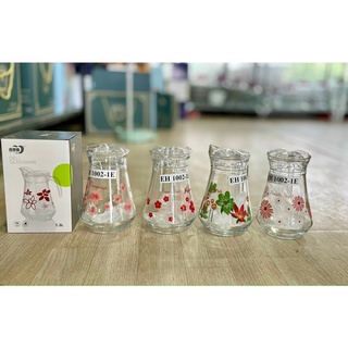 Bình nước thủy tinh eo hoa 1.3l🍓🍓🍓