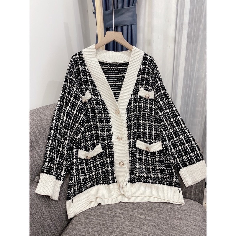 [FREESHIP - HÀNG LOẠI 1] ÁO KHOÁC LEN 2 MÀU SIÊU XINH