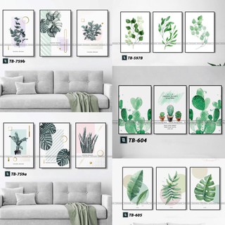 Tranh canvas leon set 3 tấm 200k