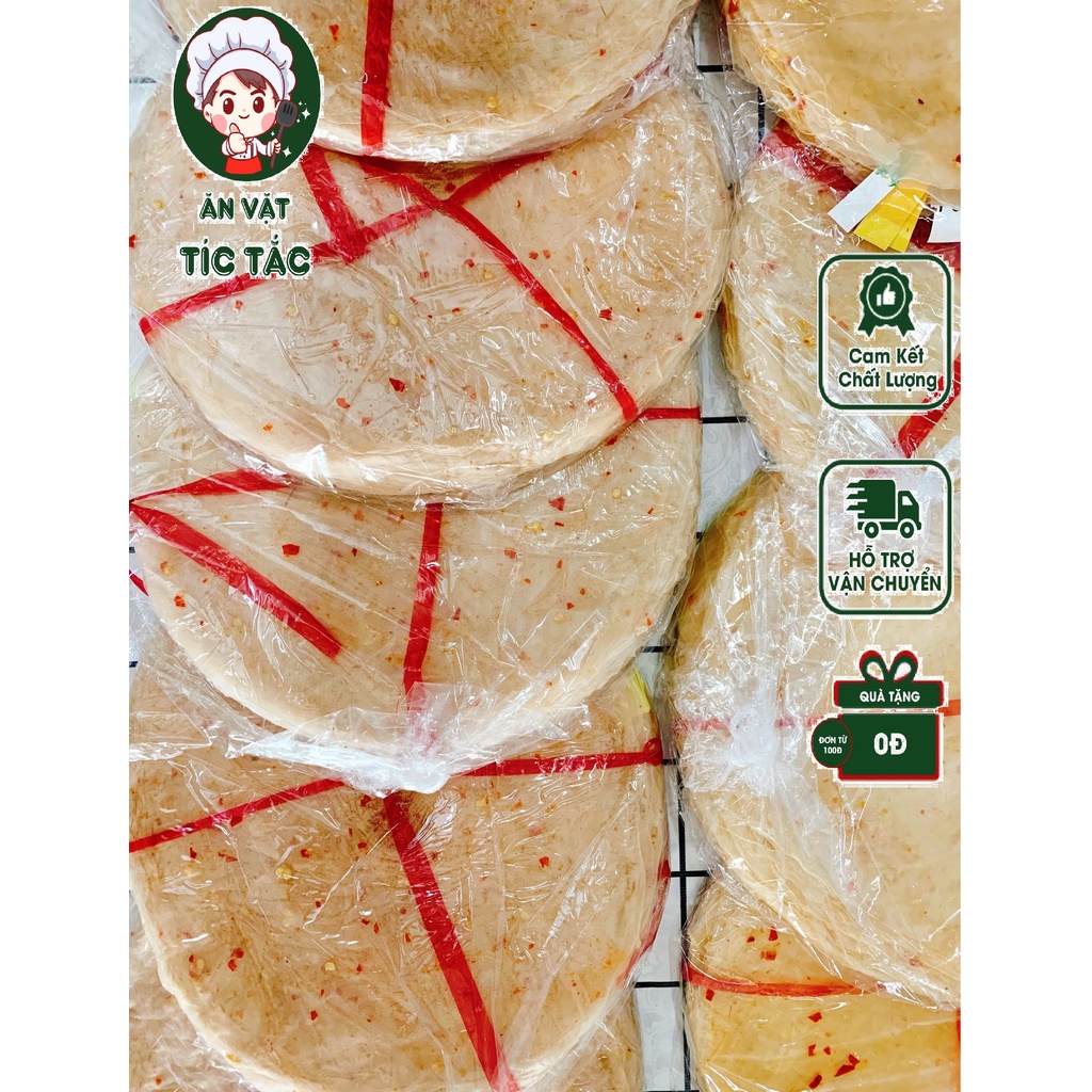 Bánh Tráng Dẻo Ớt Long Điền  - Bánh Tráng Phơi Sương Dẻo Mềm