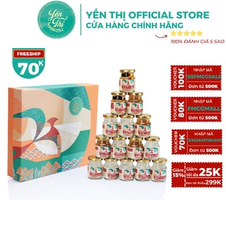 Yến sào nha trang - yến thị - combo quà tặng 30 hũ