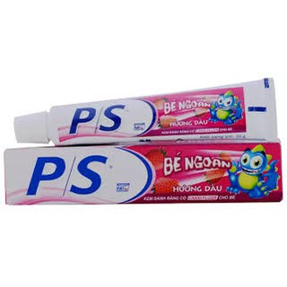 Kem đánh răng cho bé P/S Bé ngoan hương dâu 35g