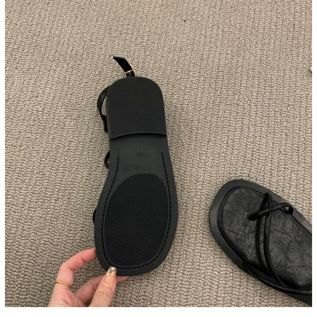 Sandal Dây chéo chân đế phẳng hàng QC cao cấp