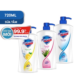Sữa Tắm Diệt Khuẩn SAFEGUARD Chai 720ML (Nhiều Mùi Hương)