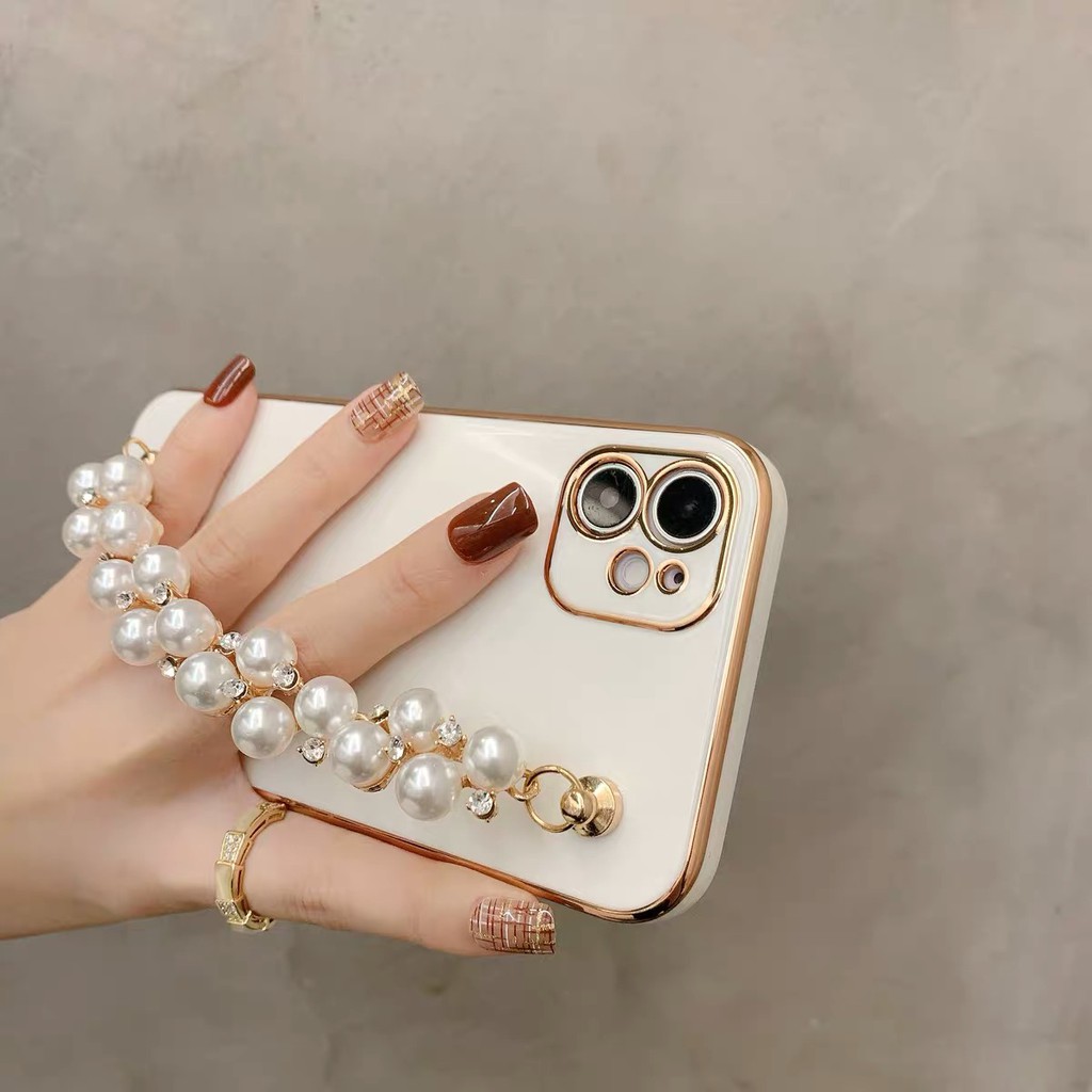Ốp điện thoại Mềm Có Dây Đeo Cho Iphone 7 8 7plus 8plus 11 11 Pro 11 Promax 12 12 Pro 12 Promax
