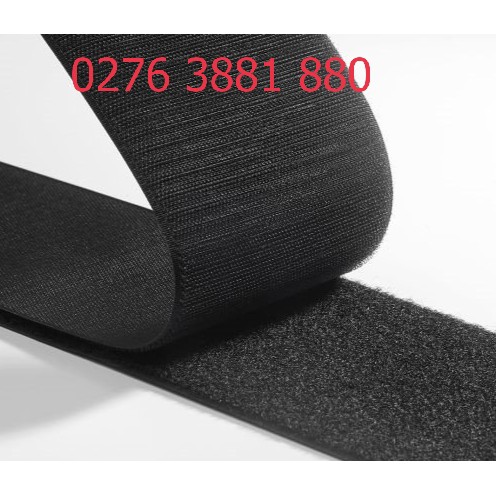 Velcro Dán xé, Băng gai dính, khóa nhám, rộng 3.8 cm