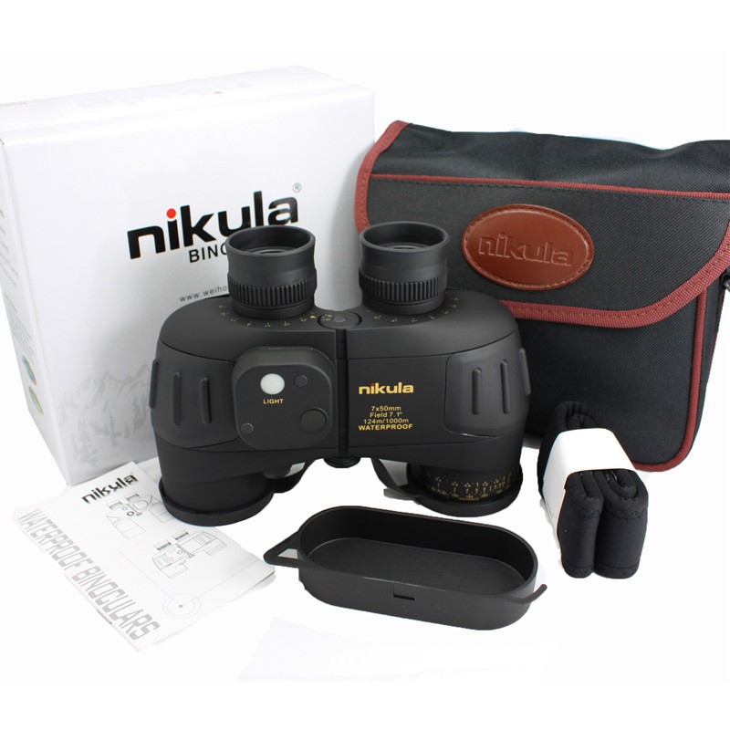 Ống nhòm Nikula 7x50mm - Hi-index BAK-4 - BINOCULAR - 124m/1000m - Hàng chính hãng