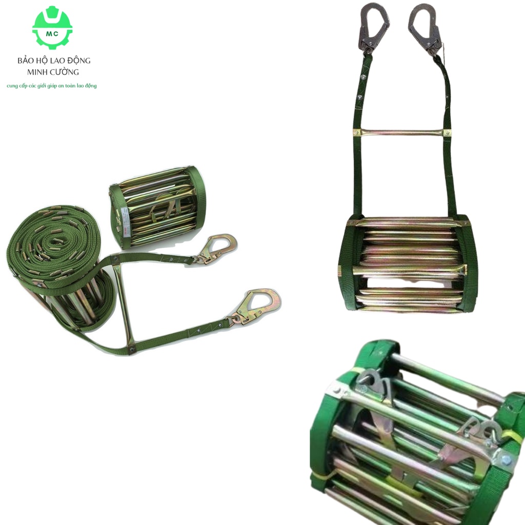 thang dây dài 25m thoát hiểm chống cháy an toàn hiệu quả