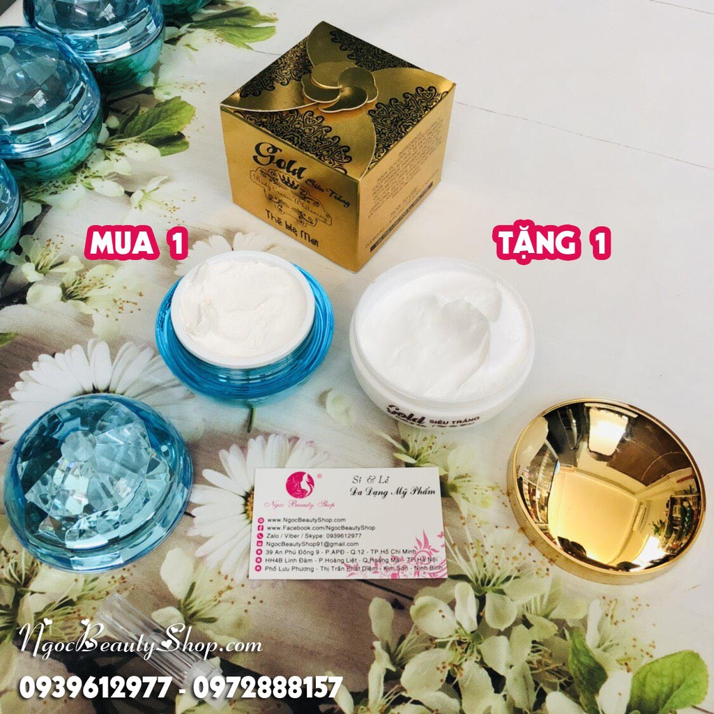 [Mua1 - Tặng1] Mua kem body IsaBeo tặng kem body Gold dưỡng trắng da cơ thể