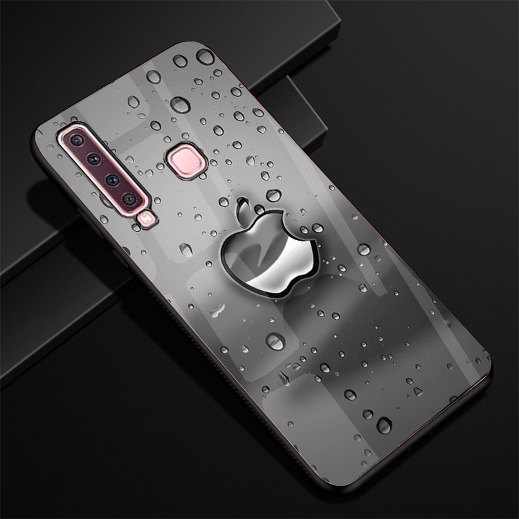 Ốp Lưng Kính SAMSUNG GALAXY A9 2018 Hình in 3D sáng bóng cao cấp