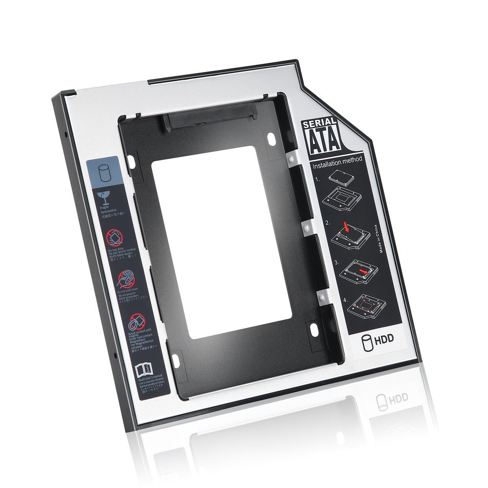 DVD Khay Đựng Ổ Cứng Sata 2nd Hdd Ssd 9.5mm | BigBuy360 - bigbuy360.vn