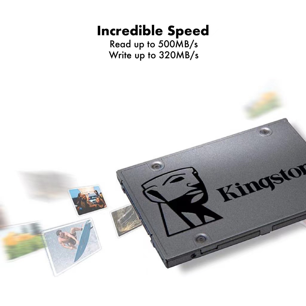 Ổ Cứng Di Động Kingston A400 SSD SATA 3 2.5 Inch - 120GB/240GB/480GB/960GB Dành Cho laptop