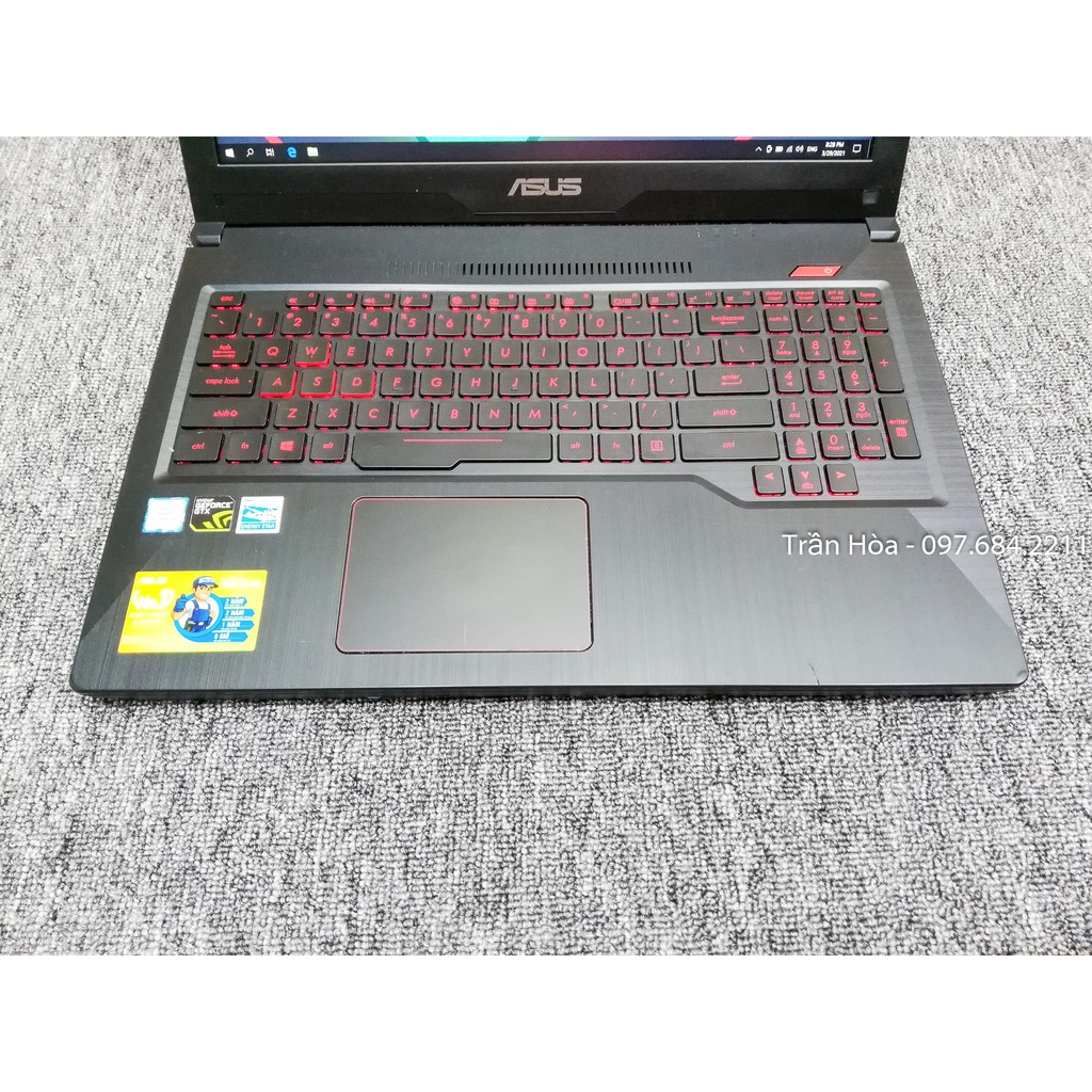 [Laptop chơi Game] - Asus FX503VD - Core i5 7300HQ, ram 8GB, ổ SSD 240GB, GTX 1050, Màn hình 15.6 FullHD, LED phím. | BigBuy360 - bigbuy360.vn