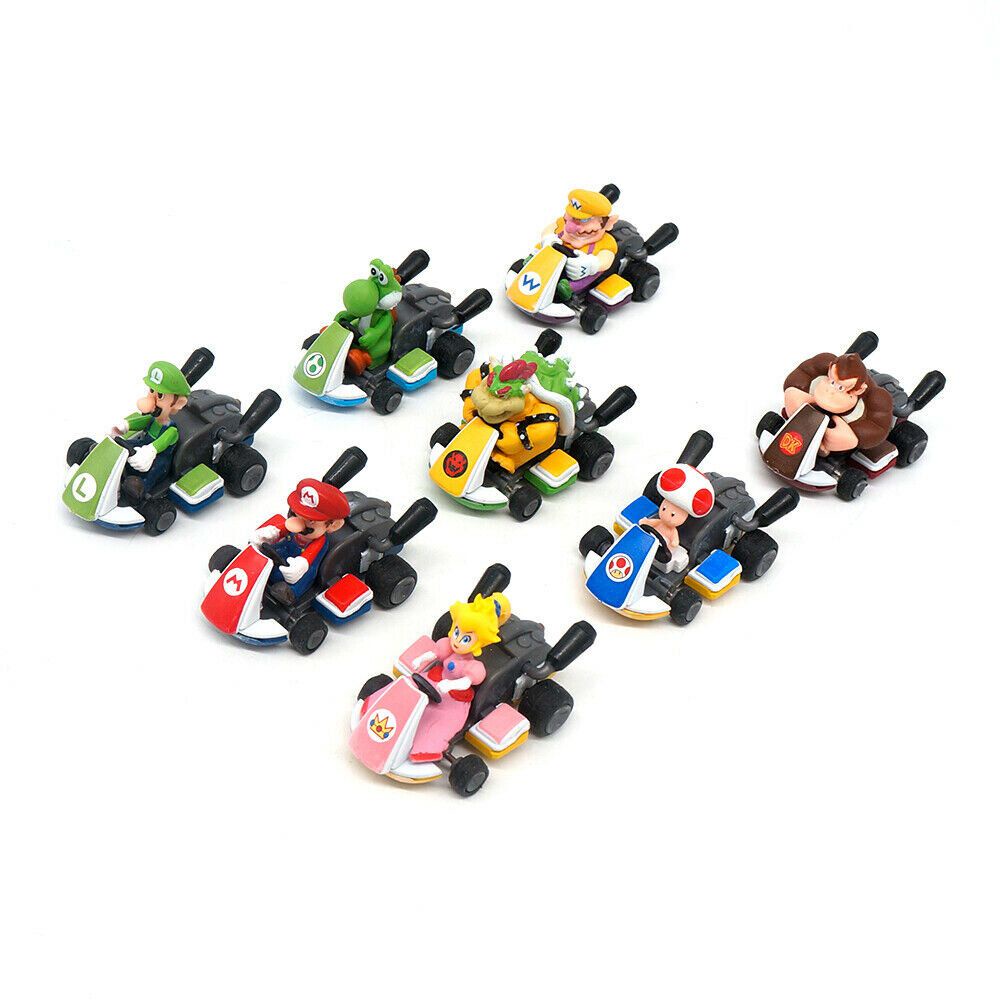 Set 8 Mô Hình Đồ Chơi Nhân Vật Super Mario