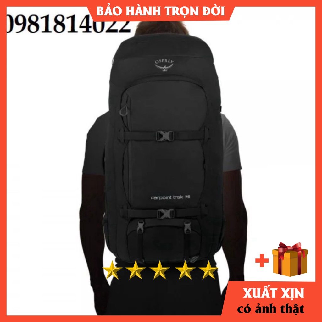 Balo trekking OS. Farpoint Trek 75 - balo du lịch - balo OS. [BẢO HÀNH TRỌN ĐỜI]