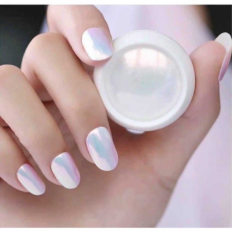 Tráng gương ngoc trai chăm sóc trang trí móng làm nail