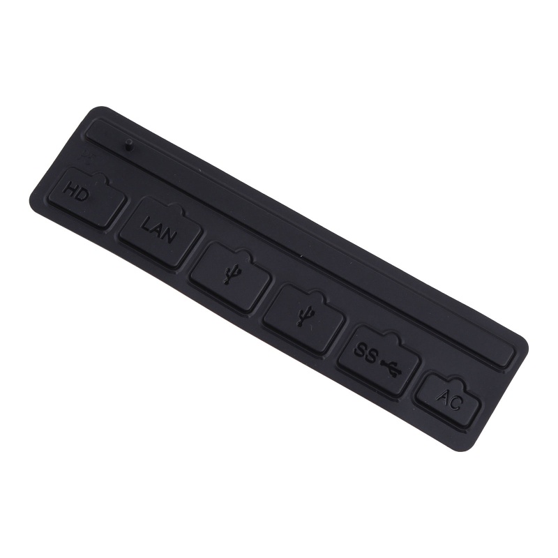 Set 6 Nút Bịt Ổ Cắm USB Bằng Silicone Chống Bụi Tiện Dụng