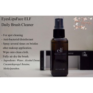 Nước rửa cọ dạng xịt Elf Daily Brush Cleaner 60ml