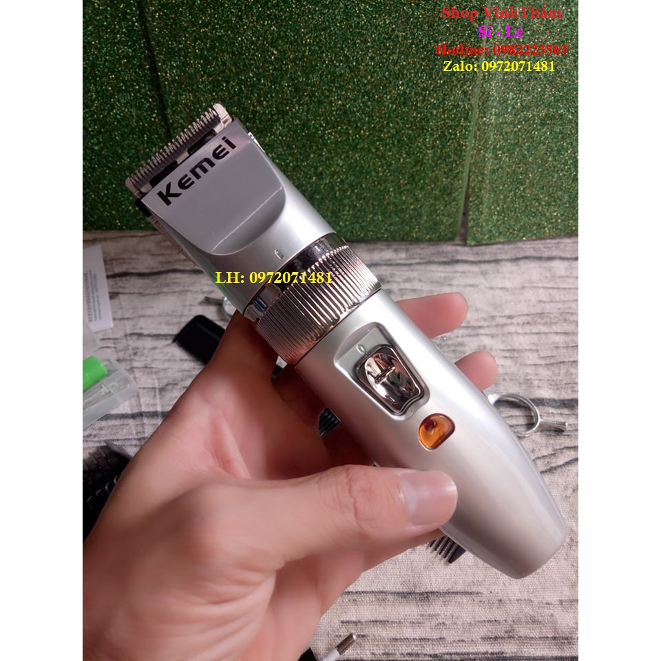tông đơ cắt tóc gia đình[TẶNG KÈM BỘ KÉO+LẤY RÁY TAI CÓ ĐÈN+LƯỢC]