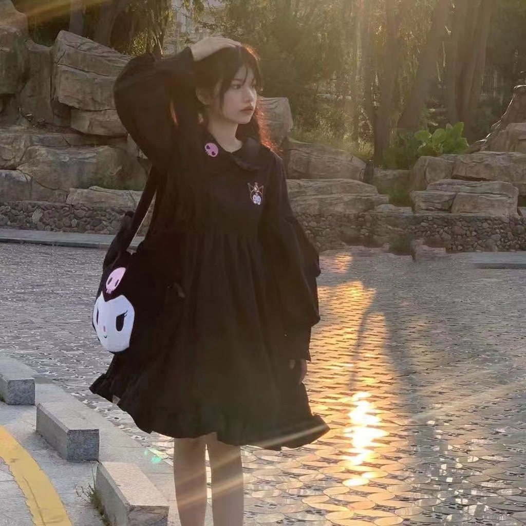 Váy babydoll Đầm Bé Gái Chất Liệu Mềm Mại Phong Cách Thời Trang Nhật Bản