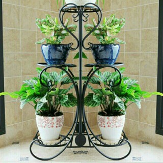 [ Siêu sale ] Kệ cây cảnh 5 tầng bằng sắt đế tròn