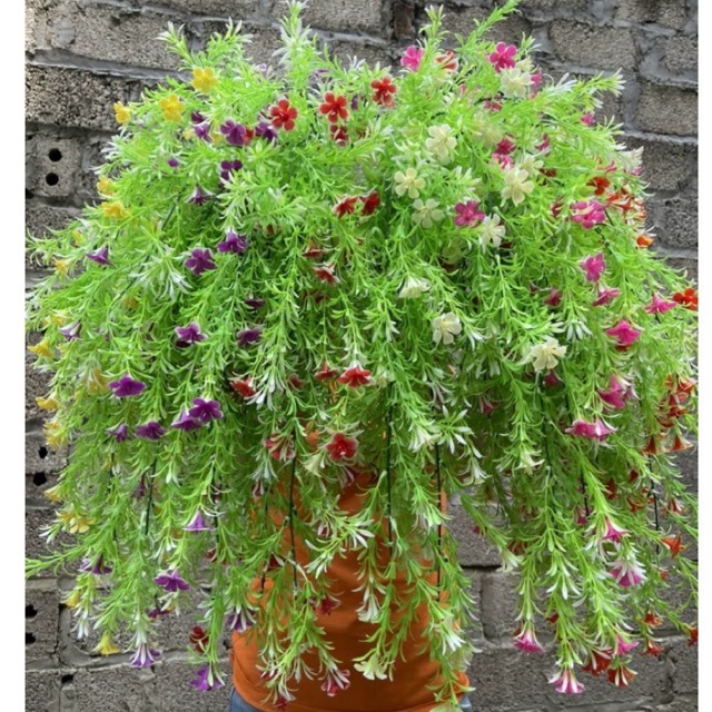 Cành cỏ rủ dài 7 loại cắm trang trí cầu thang,quán cà phê,cành hoa trang trí nhà