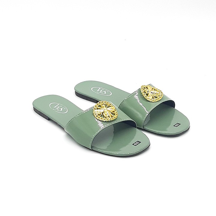 Dép lê bệt nữ quai ngang khoá con ong xinh xắn thời trang VYS TA6281 (Nhiều màu)
