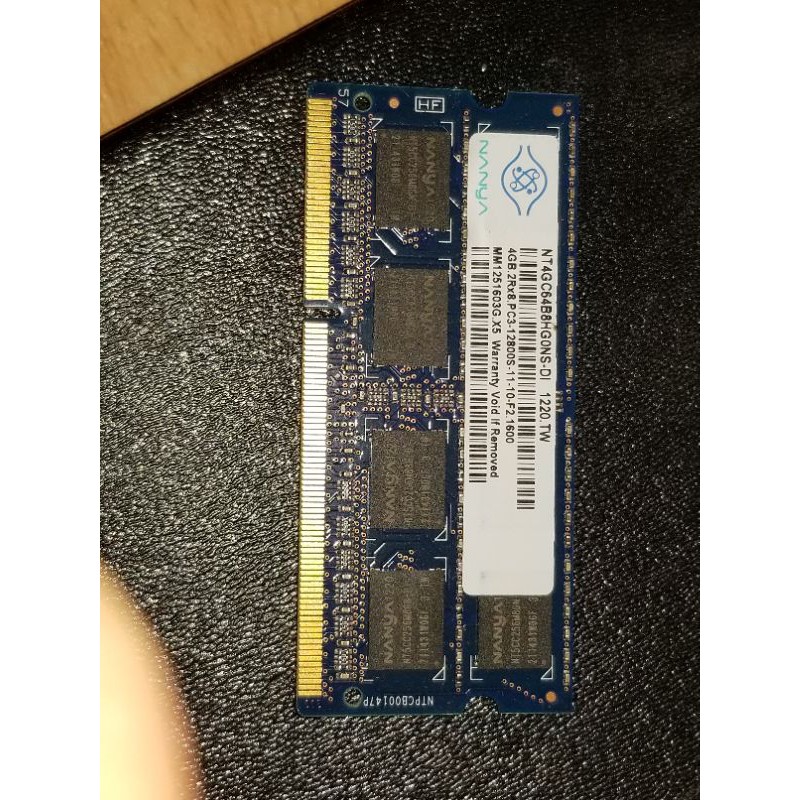 DDR3 PC3 4GB cho laptop.