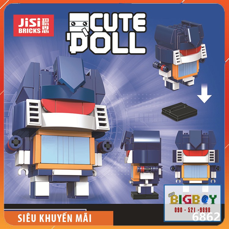 Lego brickheadz -lego doll cute- transformer