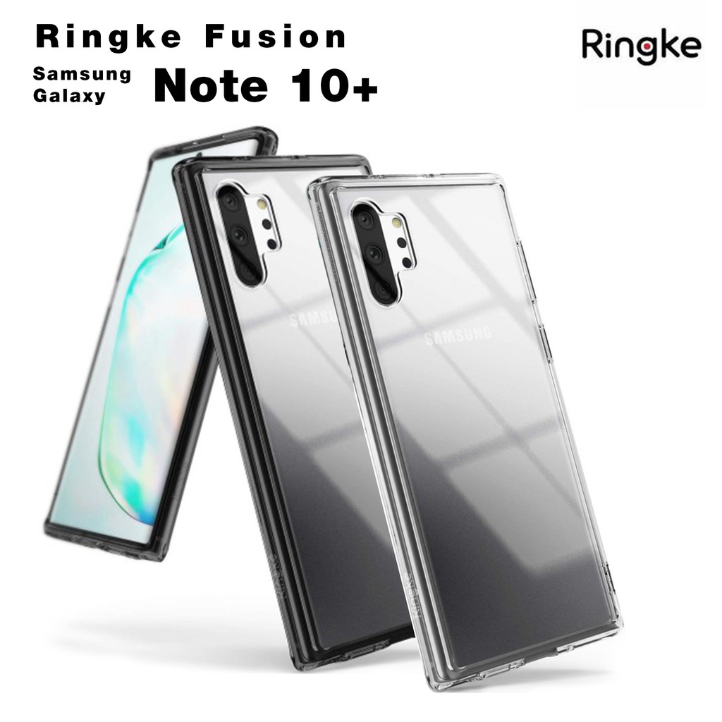 Ốp Lưng Samsung Note 10 Plus - Ringke Fusion