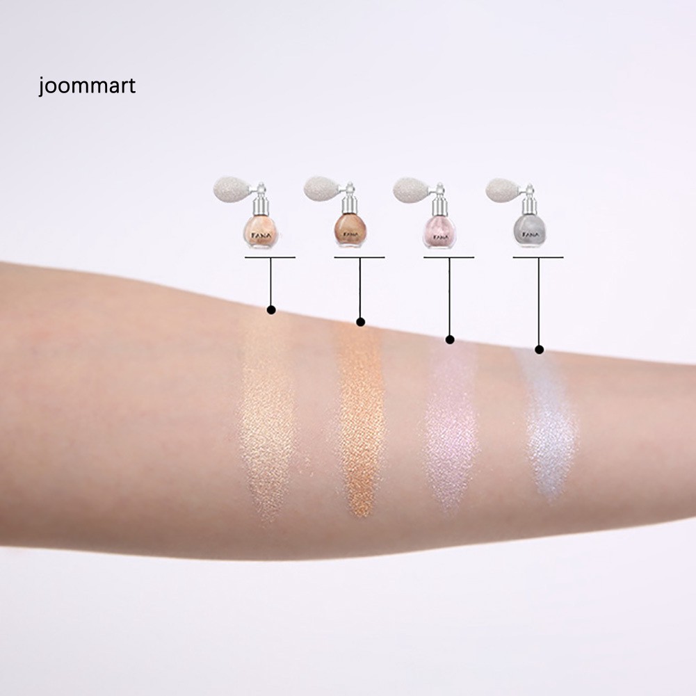 Phấn bắt sáng kim tuyến đựng trong chai xịt túi khí làm đẹp cho nữ hiệu FANA | BigBuy360 - bigbuy360.vn