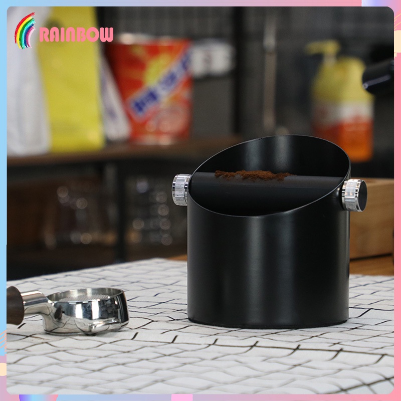 [RAINBOW] Coffee Knock Box Dump Waste Bucket for Coffee Maker Detachable Knock Bar