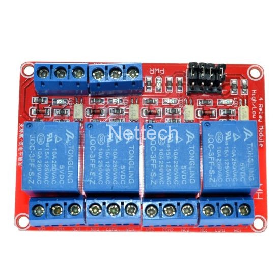 Module relay 4 kênh - 5V