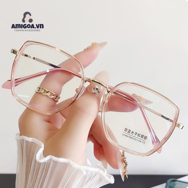 ✨✨Mắt Kính Gọng Tròn Lớn Thời Trang Dành Cho Nữ