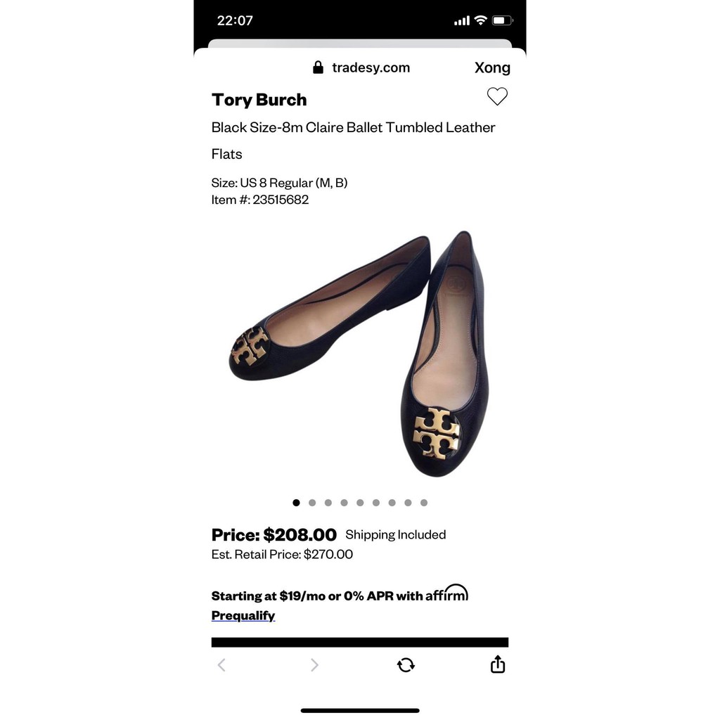 Thanh Ly đoi Bup Be Hiệu T O R Y B Urch Của Mỹ Da Thật Chinh Hang 590 000đ