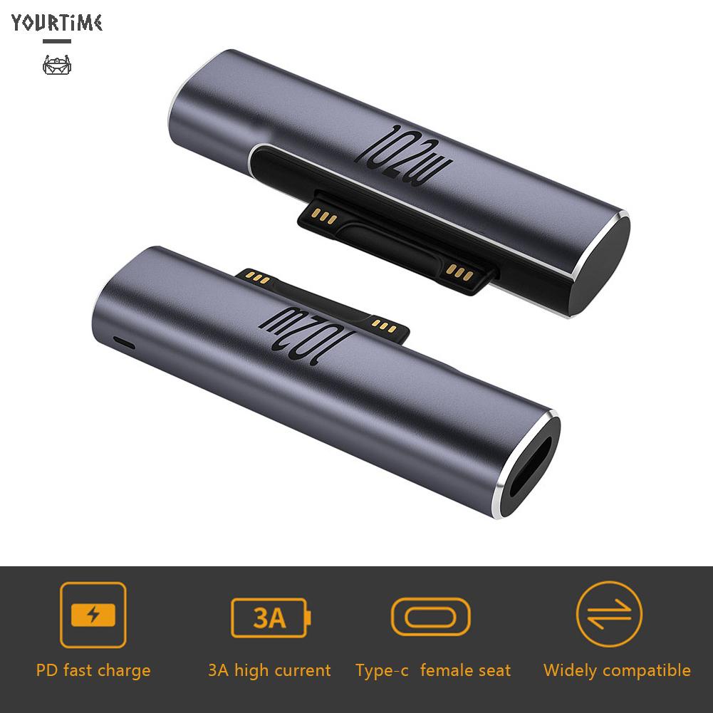 Đầu sạc nhanh Microsoft Surface sang Type C PD