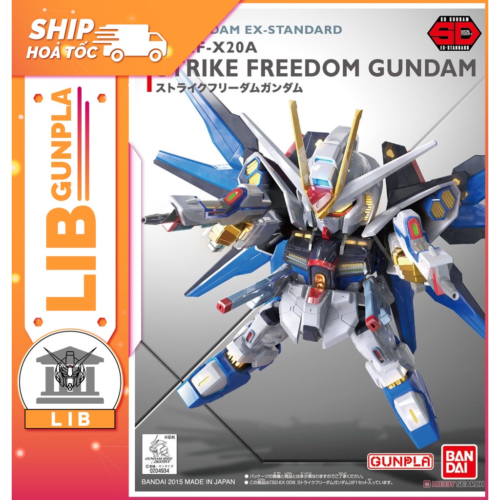 Mô hình lắp ráp Gundam SD Ex-Standard Strike Freedom Gundam