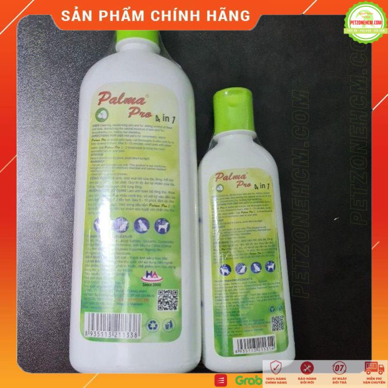 Sữa tắm cho chó mèo Fay  FREESHIP  Fay Palma Pro 200ml, 500ml dầu tắm tác dụng 4 in 1 , giảm rụng lông diệt ve khử mùi