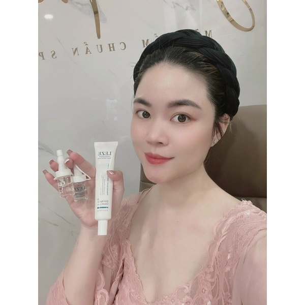 Set dưỡng phục hồi tái tạo da căng bóng láng mịn Leze Hydro